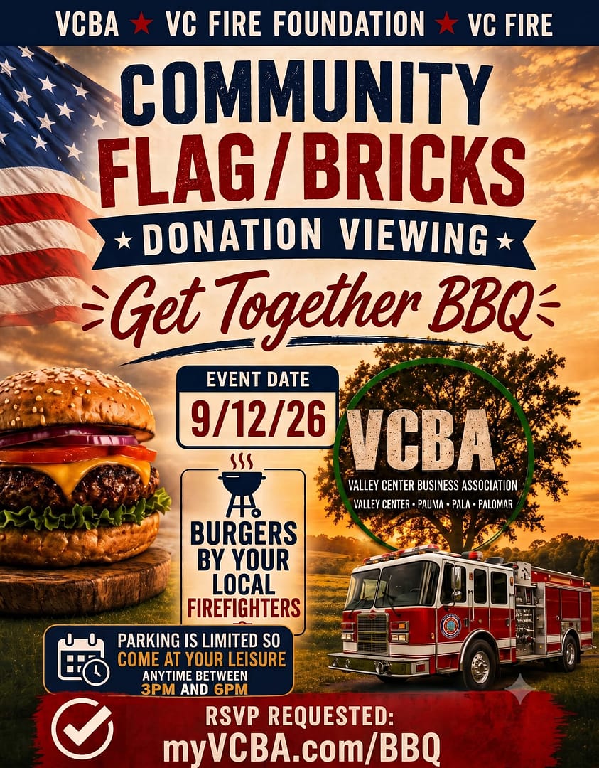 Flyer for Community BBQ for donation viewing